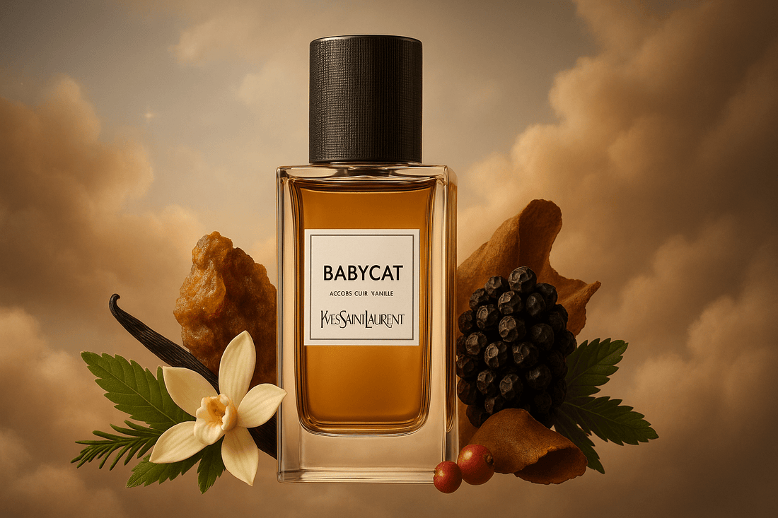 Perfume Babycat Yves Saint Laurent: Review Completa, Notas e Performance - Helixir Parfums