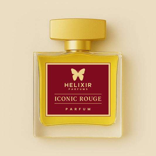 Iconic Rouge Inspiração Olfativa Baccarat Rouge 540 Maison Francis Kurkdjian Helixir Parfums 100ml