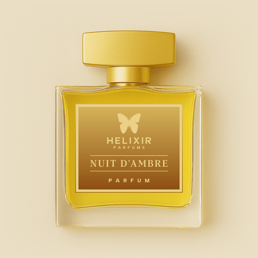 Nuit d’Ambre - Inspiração Olfativa: Forever Wanted Elixir Azzaro - Helixir Parfums